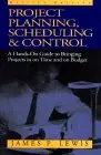 Cover of Project Planning Scheduling and Control