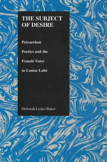 Cover of The Subject of Desire