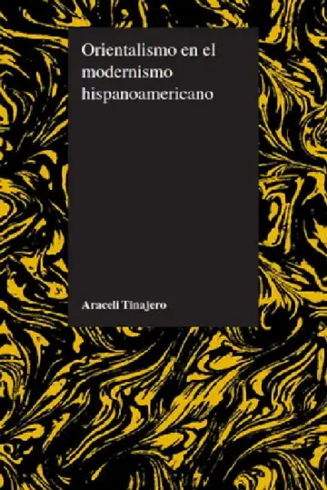 Cover of Orientalismo en el modernismo hispanoamericano