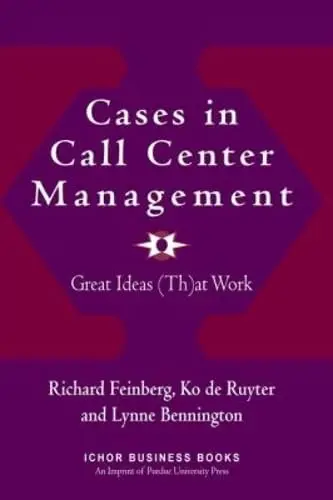 Cover of Cases in Call Center Management