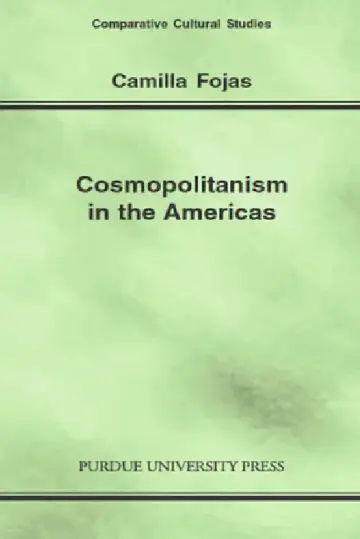 Cover of Cosmopolitanism in the Americas