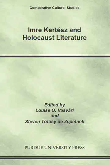 Cover of Imre Kertesz and Holocuast Literature