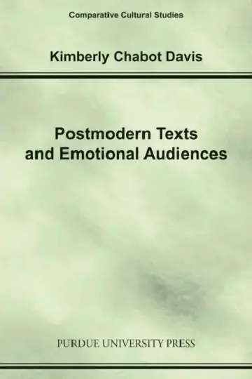Cover of Postmodern Texts and Emotional Audiences