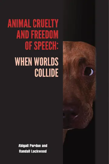 Cover of Animal Cruelty and Freedom of Speech