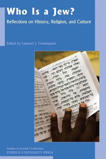Cover of Who Is a Jew?
