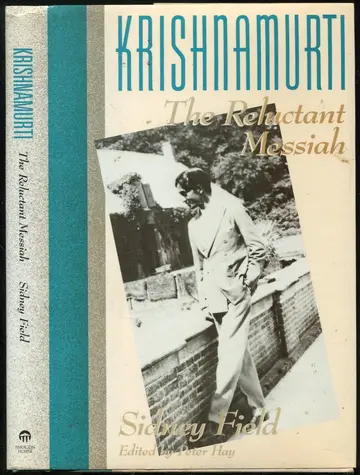 Cover of Krishnamurti