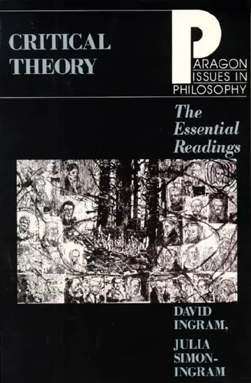 Cover of Critical Theory