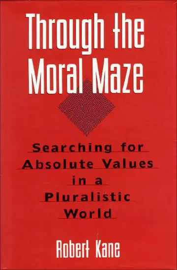 Cover of Through the Moral Maze
