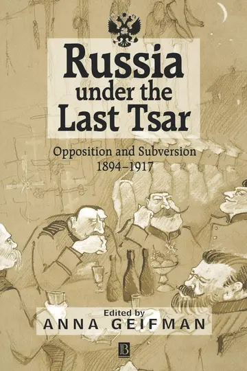 Cover of Russia Under the Last Tsar