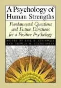 Cover of A Psychology of Human Strengths