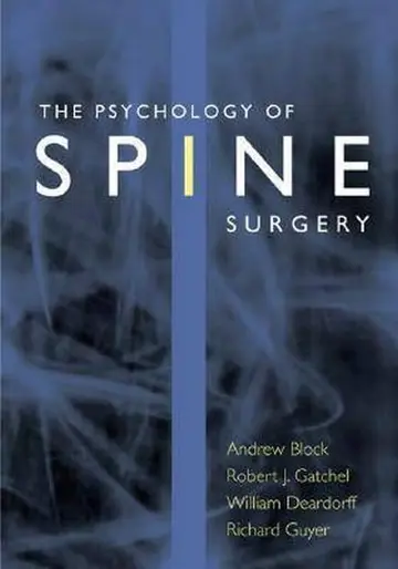 Cover of The Psychology of Spine Surgery