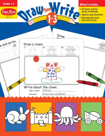 Cover of Draw...Then Write Grades 1-3