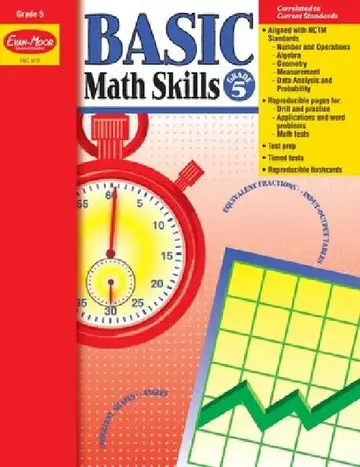 Cover of Basic Math Skills Grade 5