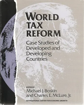Cover of World Tax Reform
