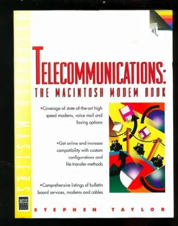 Cover of Telecommunications on the MAC