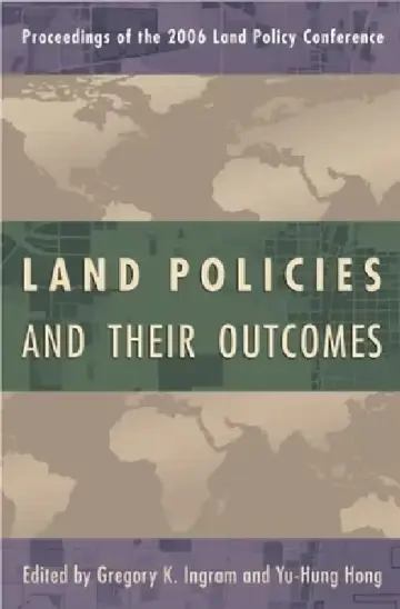 Cover of Land Policies and Their Outcomes