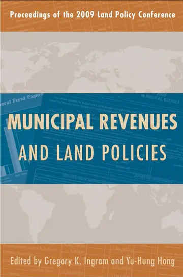 Cover of Municipal Revenues and Land Policies
