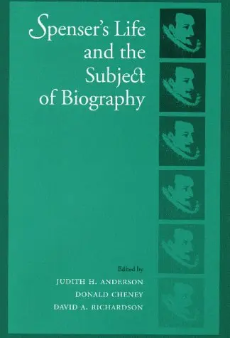 Cover of Spenser's Life and the Subject of Biography