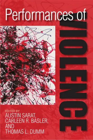 Cover of Performances of Violence