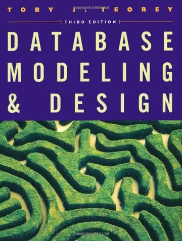Cover of Database Modeling and Design
