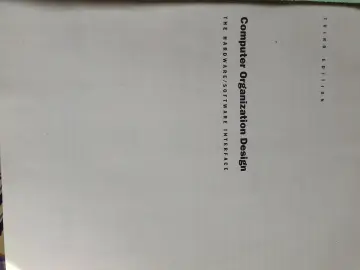 Cover of Computer Organization and Design