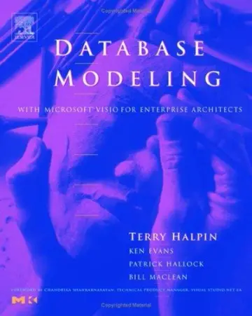 Cover of Database Modeling with Microsoft(r) VISIO for Enterprise Architects