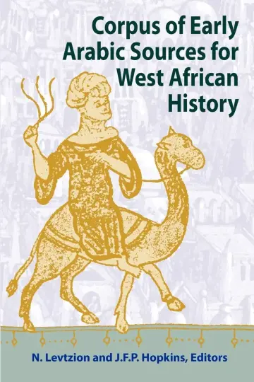 Cover of Corpus of Early Arabic Sources for West African History
