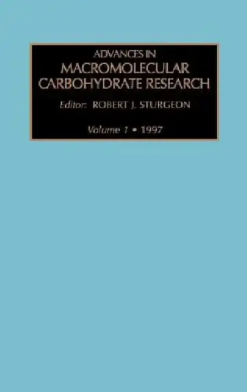 Cover of Advances in Macromolecular Carbohydrate Research