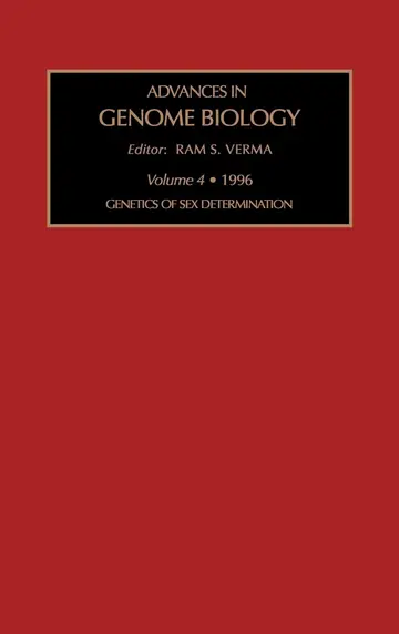 Cover of Genetics of Sex Determination