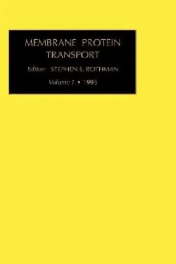Cover of Membrane Protein Transport