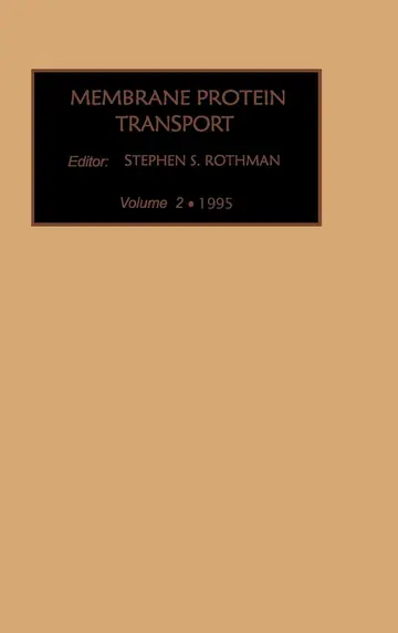 Cover of Membrane Protein Transport