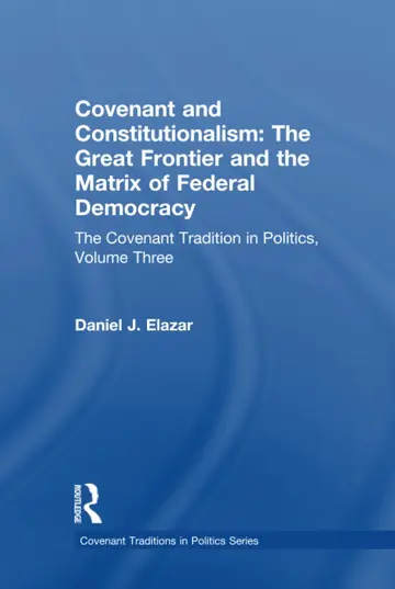 Cover of Covenant & Constitutionalism