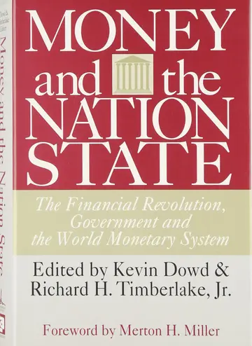 Cover of Money and the Nation State