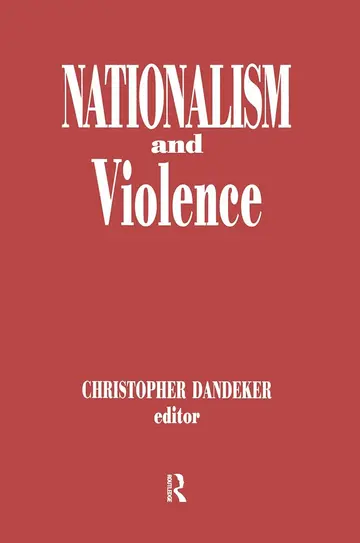 Cover of Nationalism and Violence