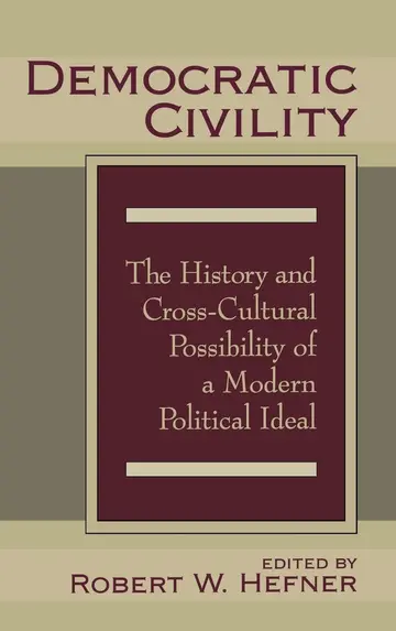 Cover of Democratic Civility