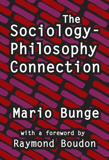 Cover of The Sociology-Philosophy Connection