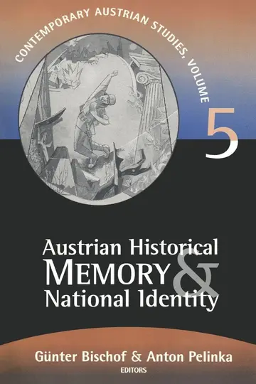 Cover of Austrian Historical Memory & National Identity