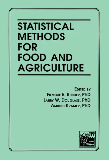 Cover of Statistical Methods for Food and Agriculture