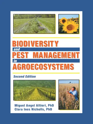 Cover of Biodiversity and Pest Management in Agroecosystems