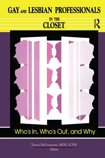 Cover of Gay and Lesbian Professionals in the Closet