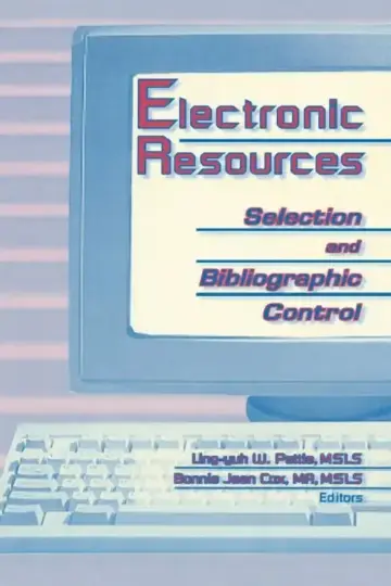 Cover of Electronic Resources