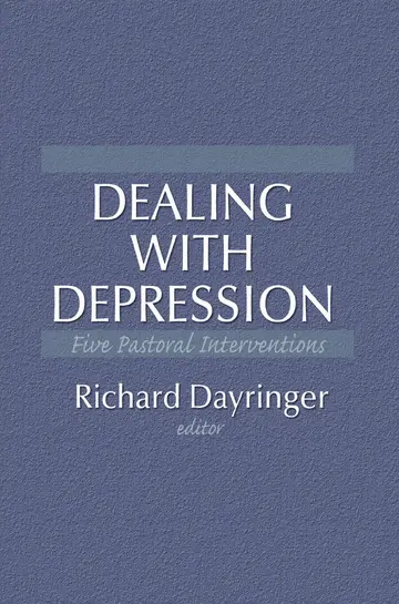Cover of Dealing with Depression