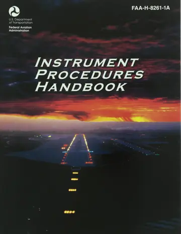 Cover of Instrument Procedures Handbook
