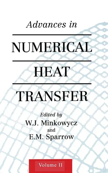 Cover of Advances in Numerical Heat Transfer, Vol. 2 (hb 2000)