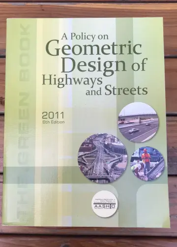 Cover of A Policy on Geometric Design of Highways and Streets 2011