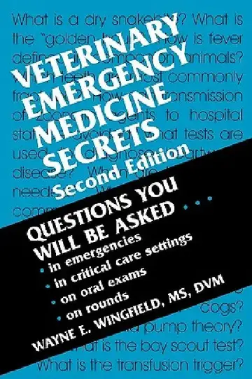 Cover of Veterinary Emergency Medicine Secrets
