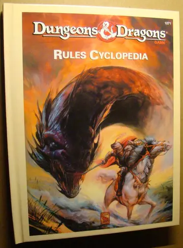 Cover of Dungeons and Dragons Rules Cyclopedia
