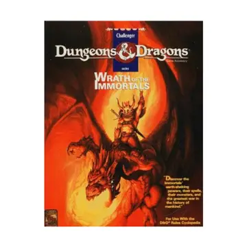 Cover of Wrath of the Immortals