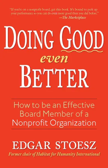 Cover of Doing Good Even Better