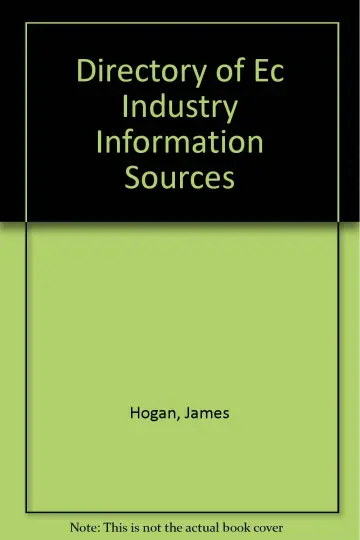 Cover of Directory of Ec Industry Information Sources